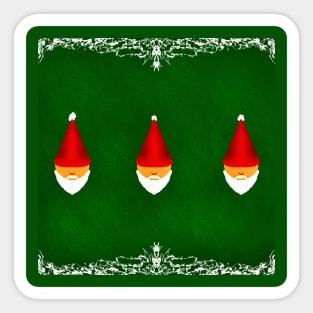 Christmas Gnomes Sticker